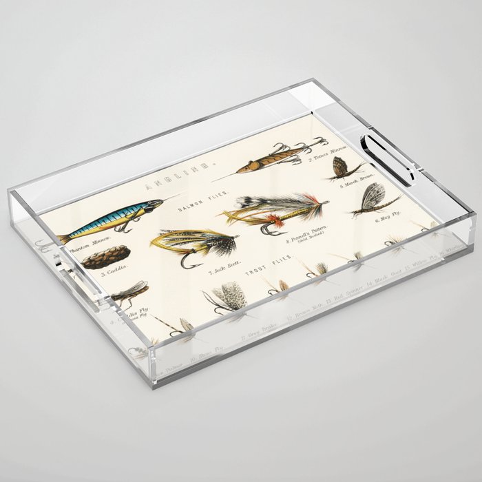 Angling Chart Acrylic Tray Gallery Image 1