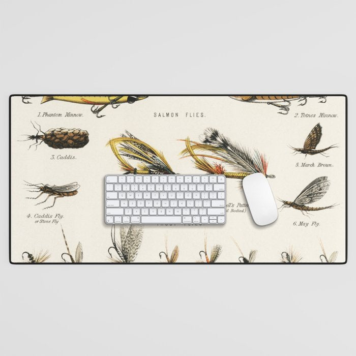 Angling Chart Desk Mat Gallery Image 1