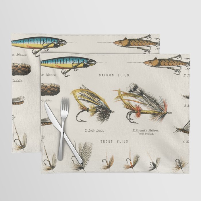 Angling Chart Placemat Gallery Image 1