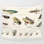 Angling Chart Wall Tapestry Gallery Image 4