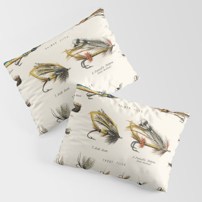 Angling Chart Pillow Sham