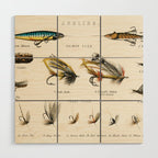 Angling Chart Wood Wall Art Gallery Image 1