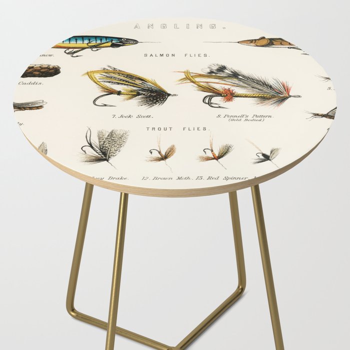 Angling Chart Side Table Gallery Image 2
