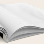 color checkerboard with dropping flower Notebook Gallery Image 2