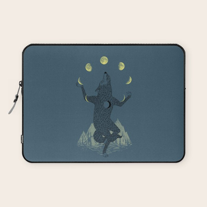 Moon Juggler Laptop Sleeve Gallery Image 1