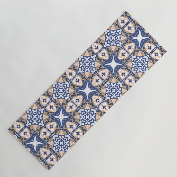 Nature Circular Tiles PB Yoga Mat Gallery Image 1