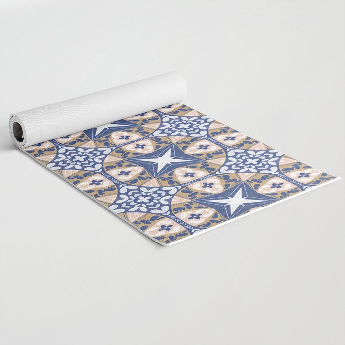 Nature Circular Tiles PB Yoga Mat Gallery Image 2