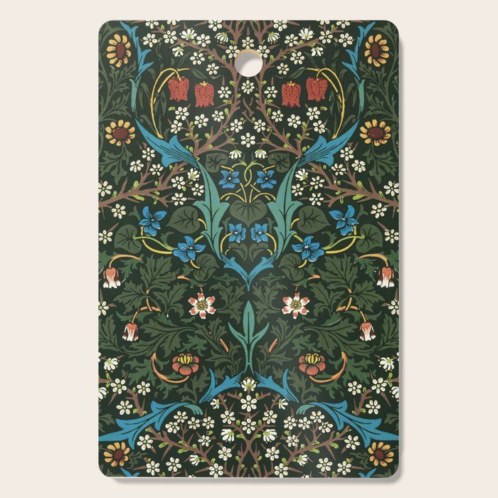 William Morris floral print Cutting Board Gallery Image 1