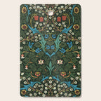 William Morris floral print Cutting Board Gallery Image 1