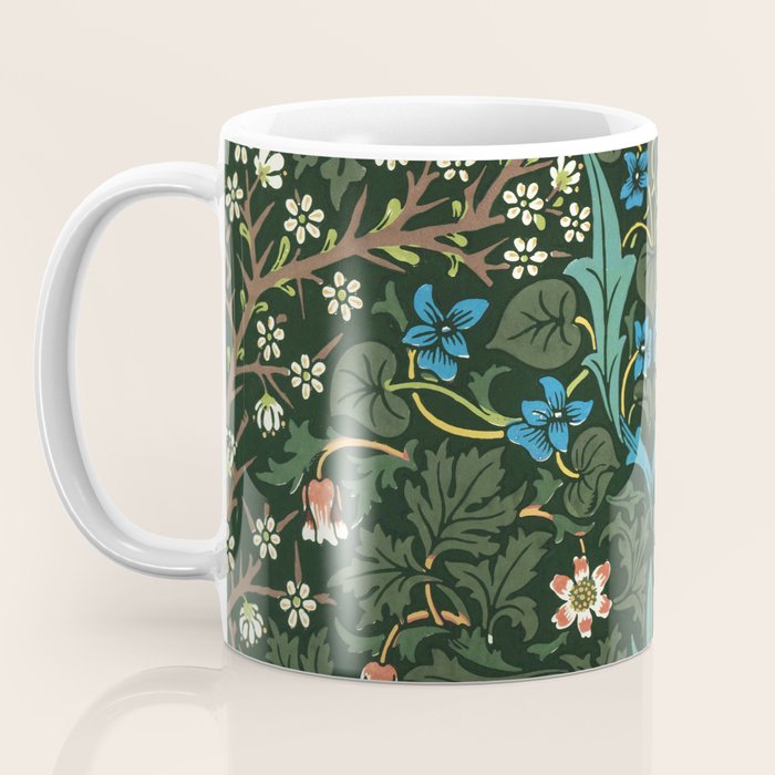 William Morris floral print Coffee Mug Gallery Image 3