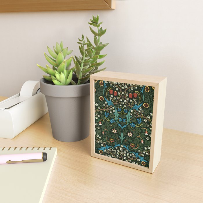 William Morris floral print Mini Art Print Gallery Image 2
