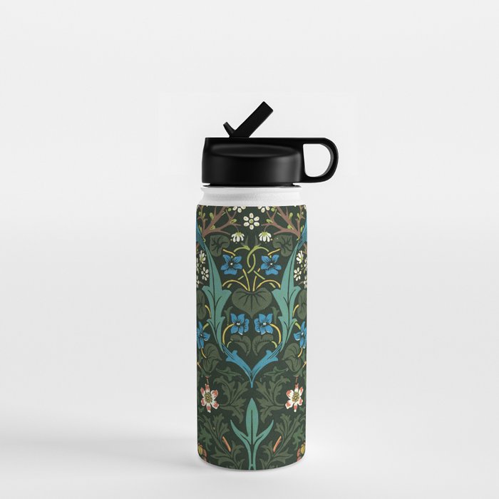 William Morris floral print Water Bottle Gallery Image 1