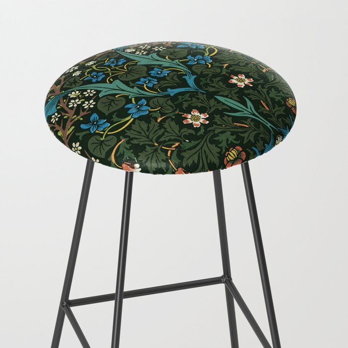 William Morris floral print Stool Gallery Image 2