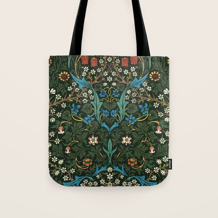 William Morris floral print Tote Bag Gallery Image 1
