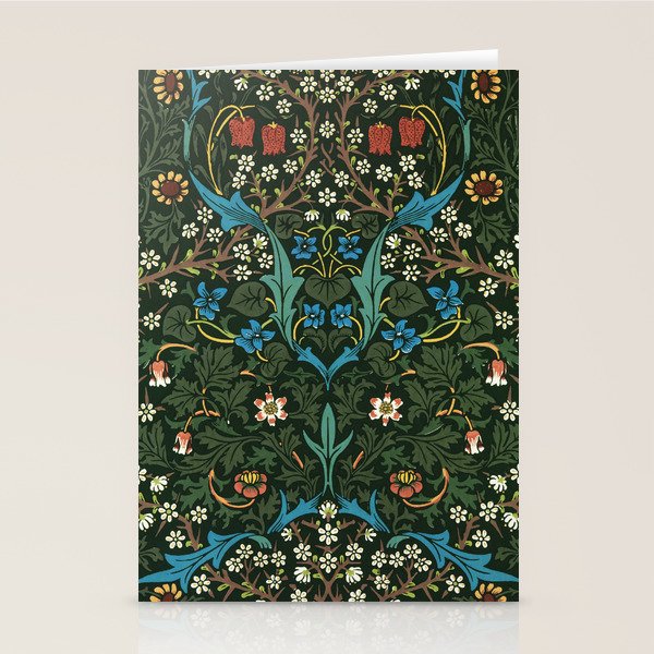 William Morris floral print Stationery Card Gallery Image 1
