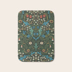 William Morris floral print Bath Mat Gallery Image 1