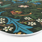 William Morris floral print Bath Mat Gallery Image 3