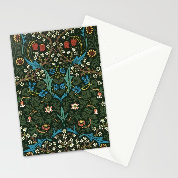 William Morris floral print Stationery Card Gallery Image 2