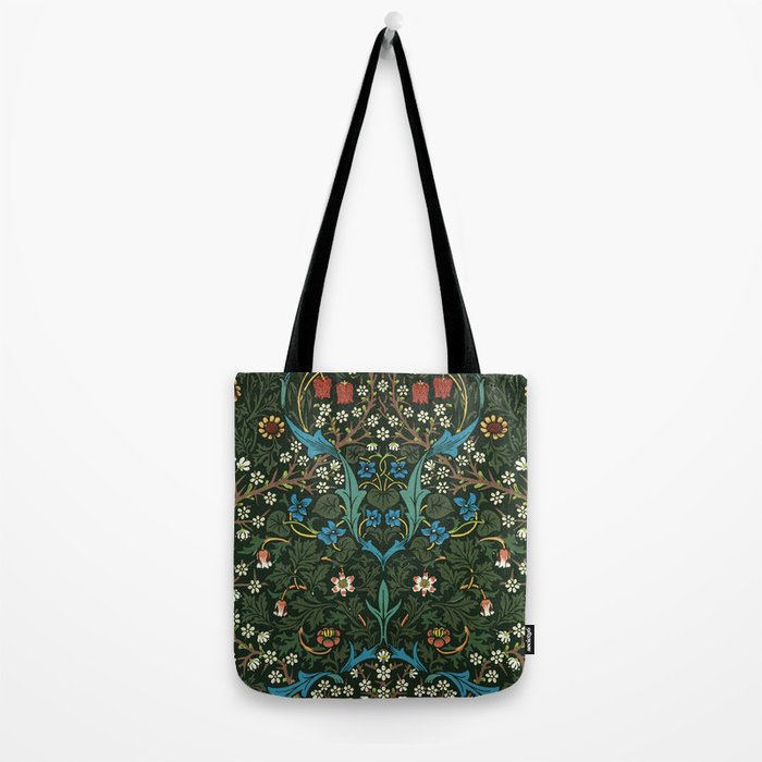 William Morris floral print Tote Bag Gallery Image 2