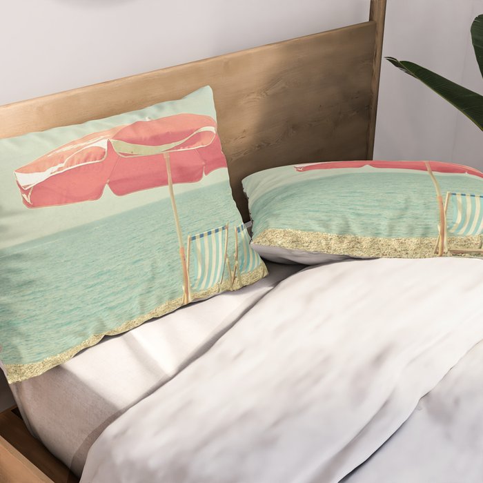 Deserted Beach Pillow Sham Gallery Image 2