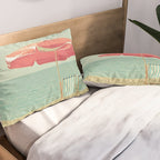 Deserted Beach Pillow Sham Gallery Image 2