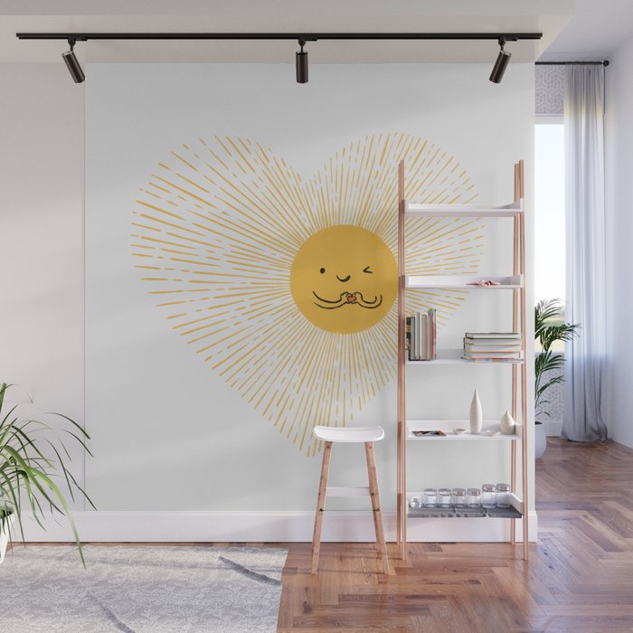 You are the Sunshine of my heart Wall Mural Gallery Image 1