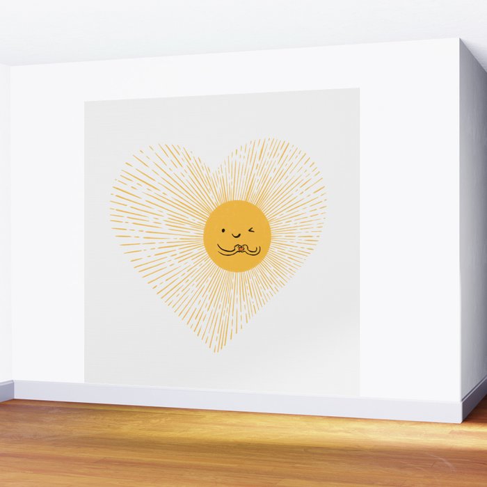 You are the Sunshine of my heart Wall Mural Gallery Image 2