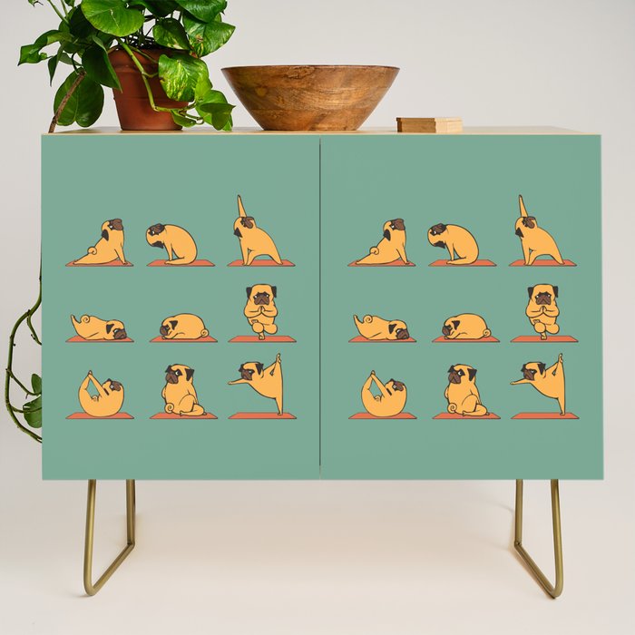 Pug Yoga Credenza Gallery Image 1