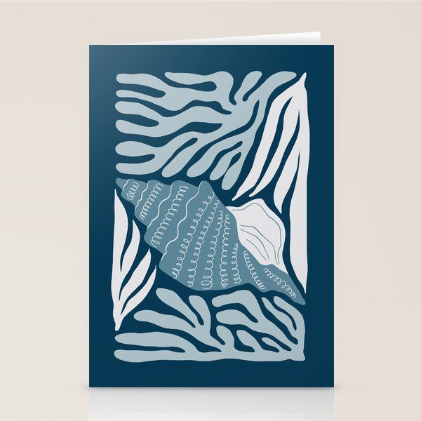 Ocean Floor - Dark Stationery Card Gallery Image 2