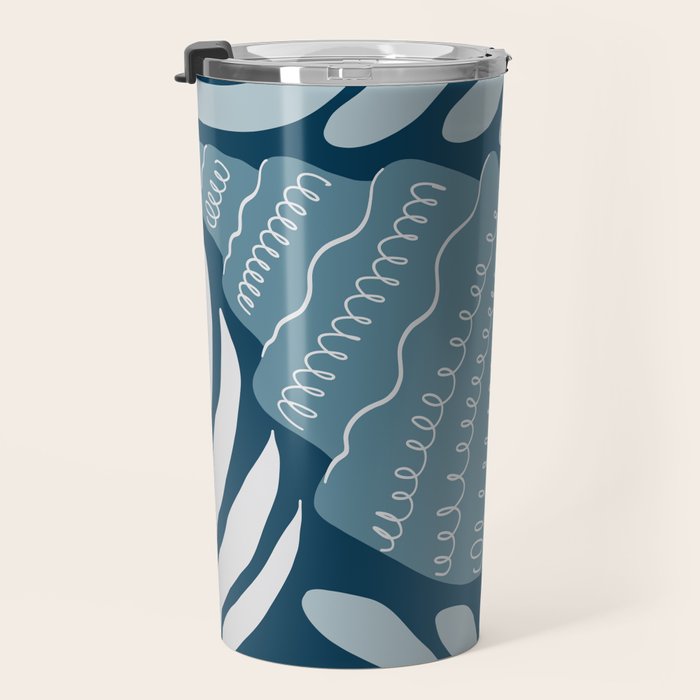 Ocean Floor - Dark Travel Mug Gallery Image 3