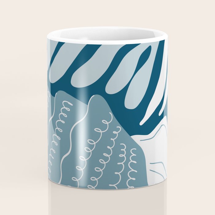 Ocean Floor - Dark Coffee Mug Gallery Image 4