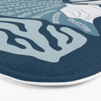 Ocean Floor - Dark Bath Mat Gallery Image 3