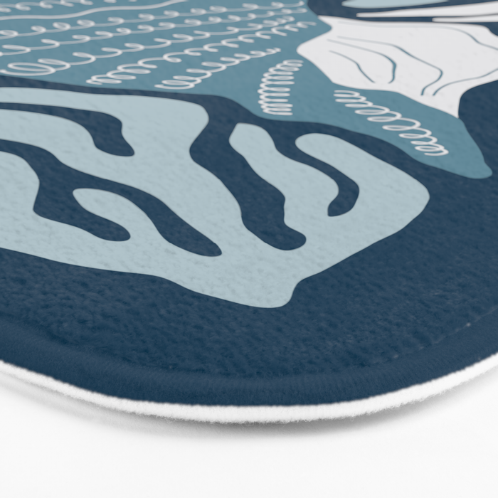 Ocean Floor - Dark Bath Mat Gallery Image 3