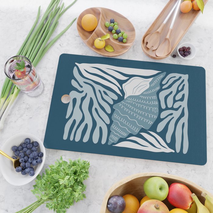 Ocean Floor - Dark Cutting Board Gallery Image 2
