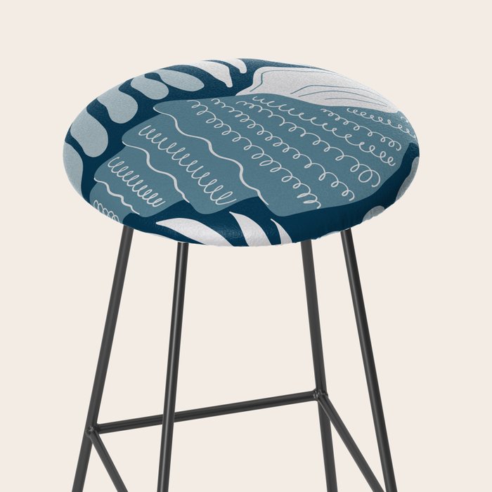Ocean Floor - Dark Stool Gallery Image 2