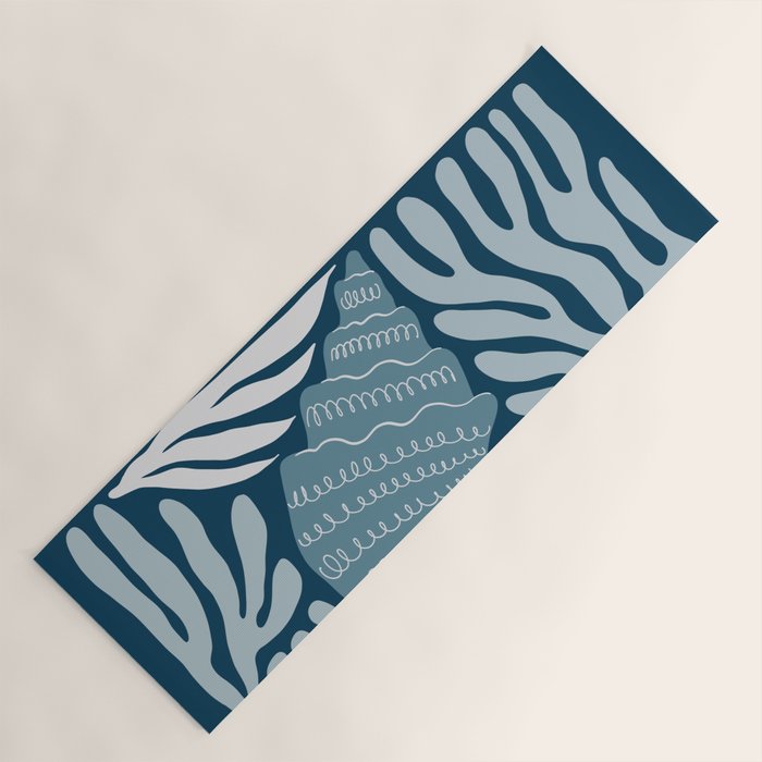 Ocean Floor - Dark Yoga Mat Gallery Image 1
