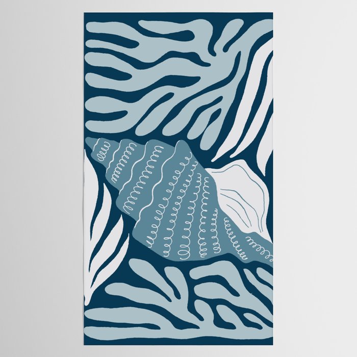 Ocean Floor - Dark Tablecloth Gallery Image 2