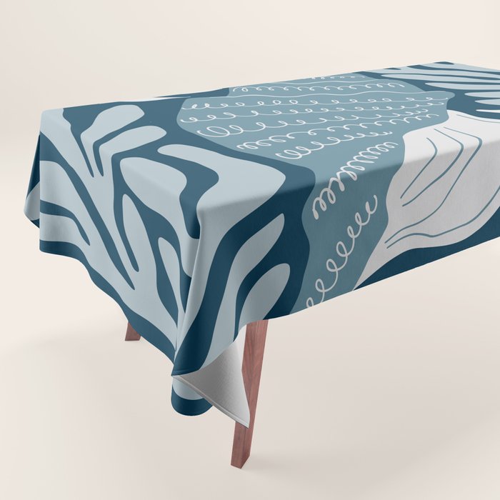 Ocean Floor - Dark Tablecloth Gallery Image 1