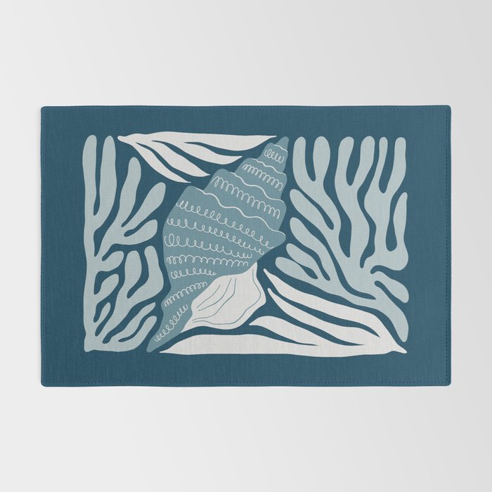 Ocean Floor - Dark Rug Gallery Image 2