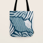 Ocean Floor - Dark Tote Bag Gallery Image 1