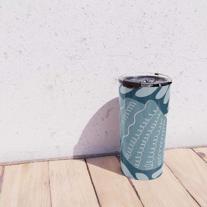 Ocean Floor - Dark Travel Mug Gallery Image 4