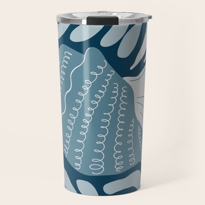 Ocean Floor - Dark Travel Mug Gallery Image 1