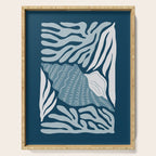 Ocean Floor - Dark Serving Tray Gallery Image 1
