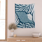 Ocean Floor - Dark Wall Tapestry Gallery Image 2