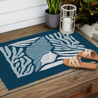 Ocean Floor - Dark Outdoor Rug Gallery Image 2