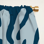 Ocean Floor - Dark Window Curtain Gallery Image 2