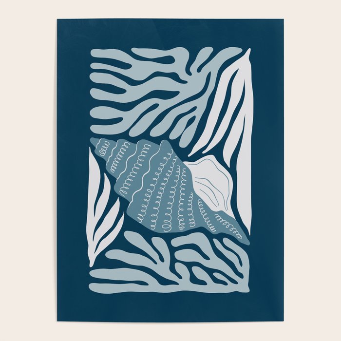 Ocean Floor - Dark Poster Gallery Image 4