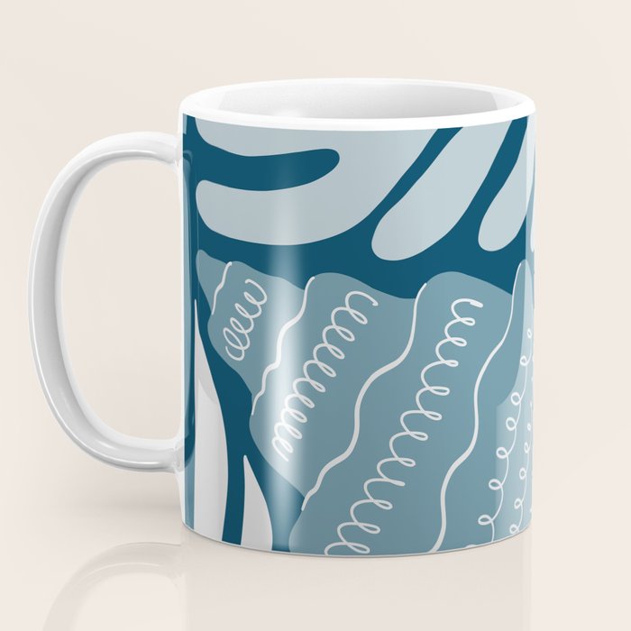 Ocean Floor - Dark Coffee Mug Gallery Image 3