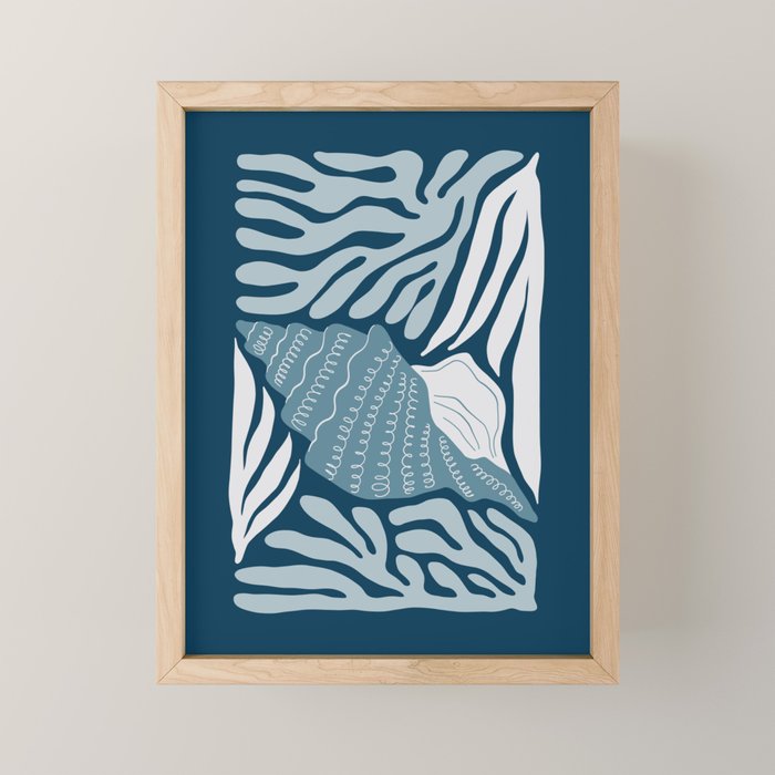 Ocean Floor - Dark Mini Art Print Gallery Image 1