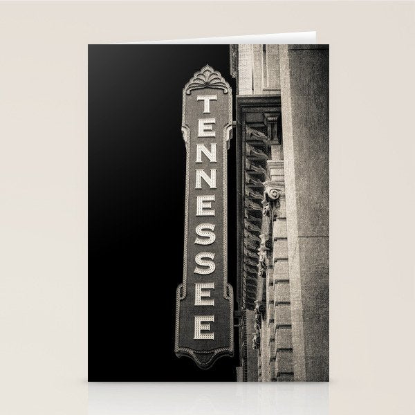 Tennessee Sign Stationery Card Gallery Image 2